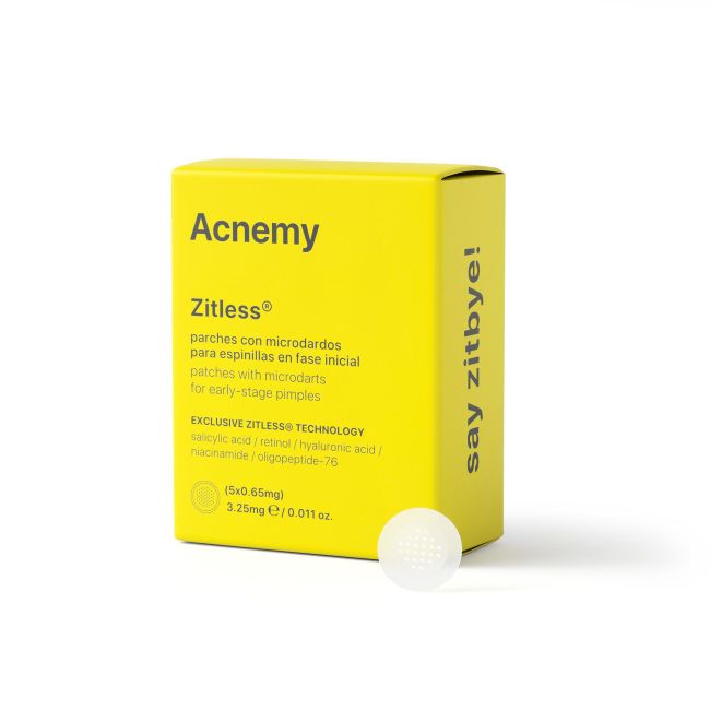 Acnemy – Пластир з мікроголками для підшкірних висипань ZITLESS (5 x PATCHES)