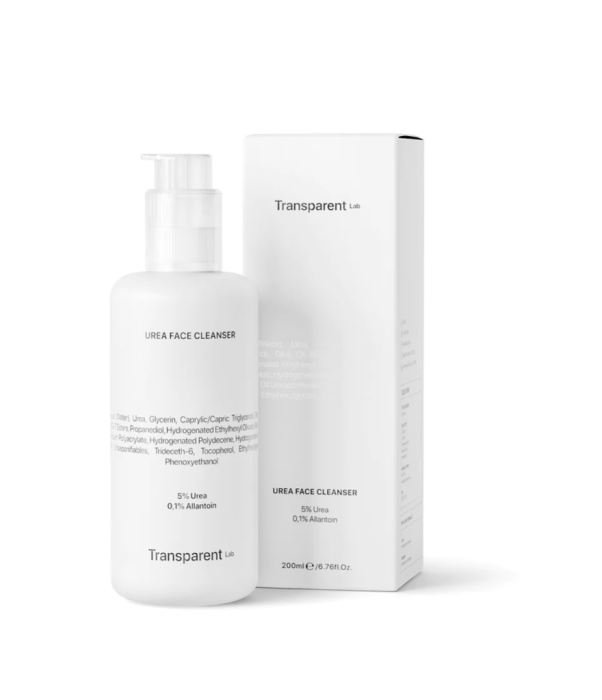 TRANSPARENT-LAB UREA CLEANSER 5% UREA FACE CLEANSER Очищуючий засіб із сечовиною