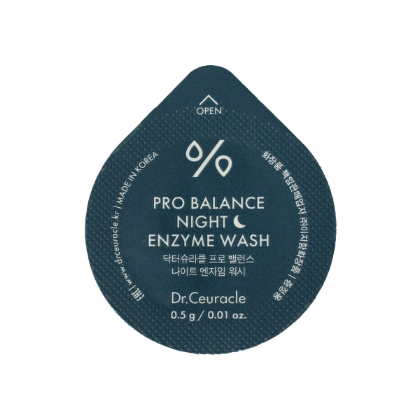 Dr.Ceuracle Pro-Balance Night Enzyme Wash – Вечірня ензимна пудра з пробіотиками