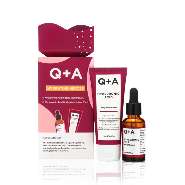 Q+A – Подарунковий набір для зволоження шкіри Hydrating Heroes Gift Set