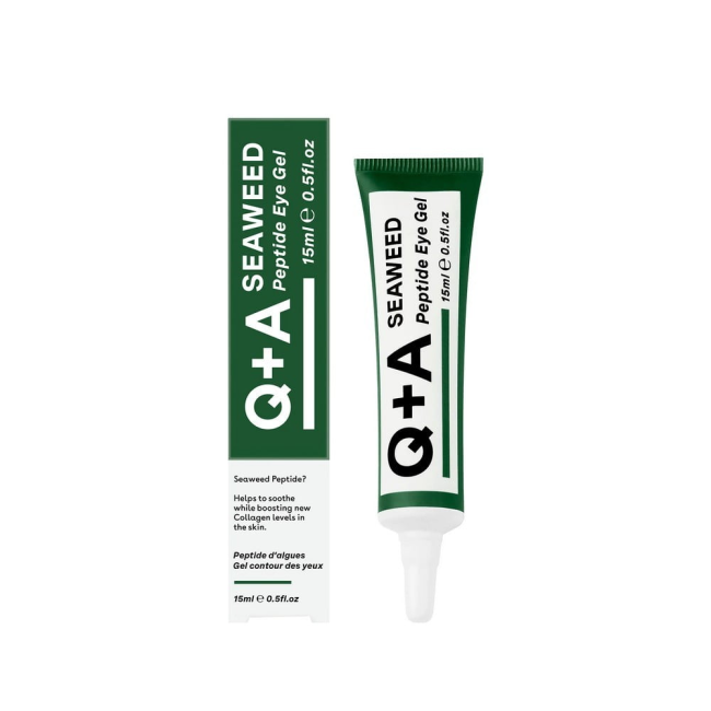 Q+A – Гель для зони навколо очей Seaweed Peptide Eye Gel 