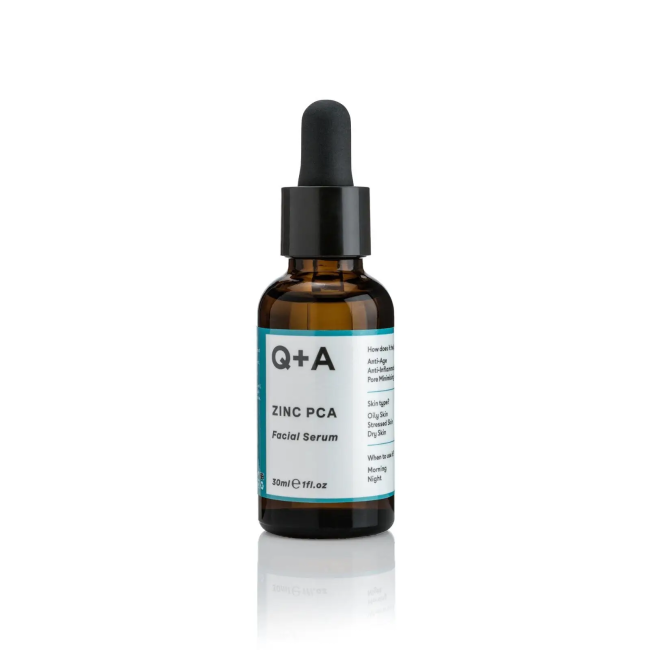 Q+A – Сироватка для обличчя з цинком Zinc PCA Facial Serum