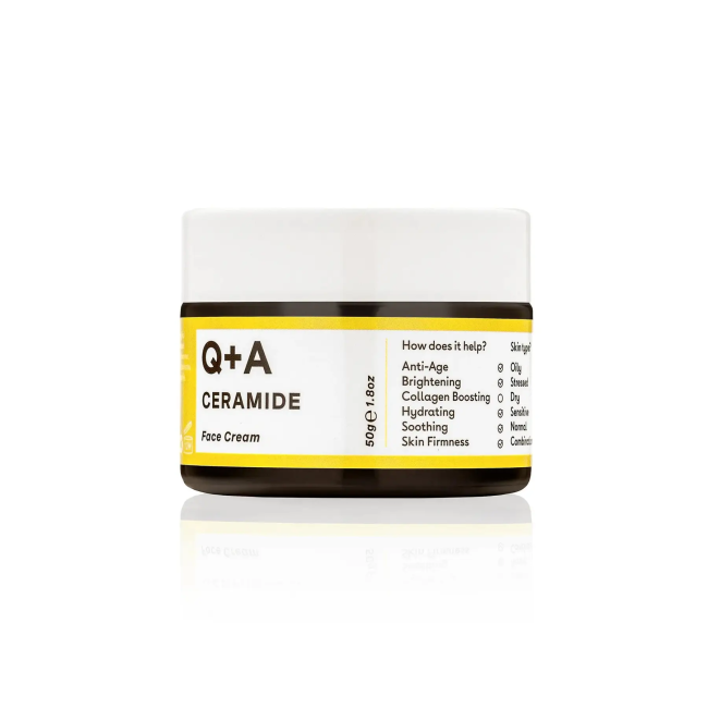 Q+A – Захисний крем для обличчя з керамідами Ceramide Cream