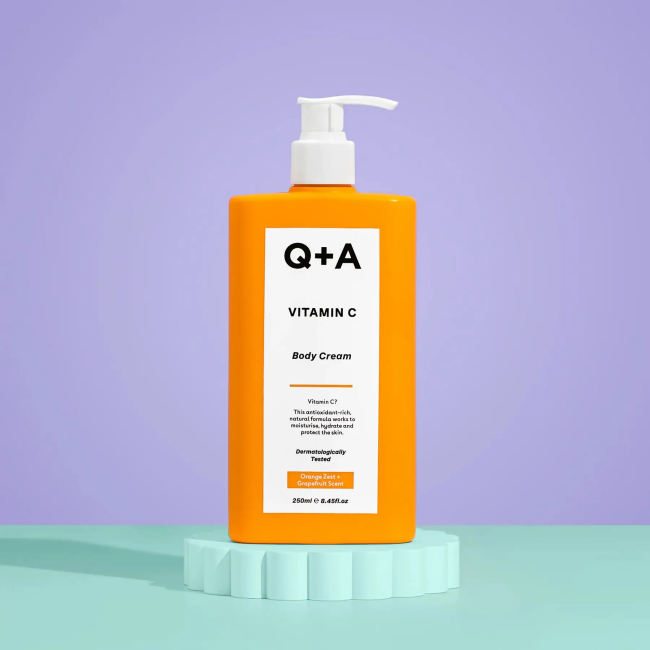 Q+A – Крем для тіла з вітаміном С  Vitamin C Body Cream