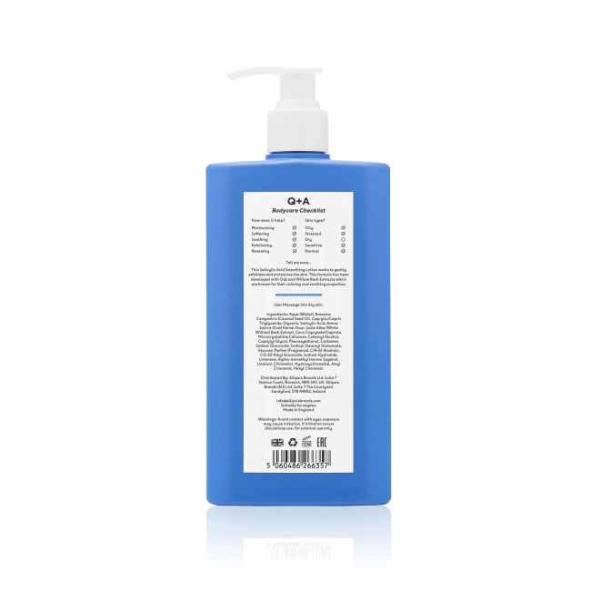 Q+A – Заспокоюючий лосьйон для тіла  Salicylic Acid Smoothing Lotion