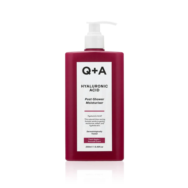 Q+A – Засіб для інтенсивного зволоження вологої шкіри  Hyaluronic Acid Post-Shower Moisturiser