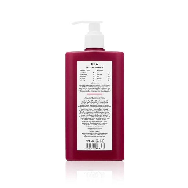Q+A – Засіб для інтенсивного зволоження вологої шкіри  Hyaluronic Acid Post-Shower Moisturiser