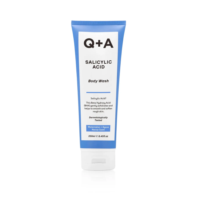Q+A – Очищуючий гель для тіла з саліциловою кислотою Salicylic Acid Body Wash