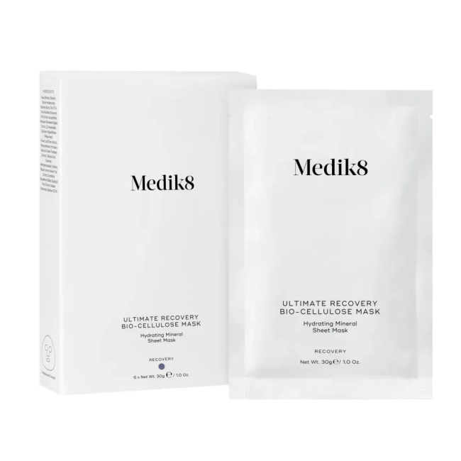 Medik8 ULTIMATE RECOVERY BIO-CELLULOSE Відновлювальна біоцелюлозна маска з цинком