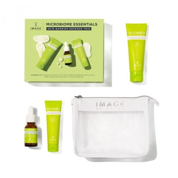 Image Skincare Facial Set Microbiome Essentials Skin Barrier Defense Trio Набір для підтримки захисного бар'єру шкіри