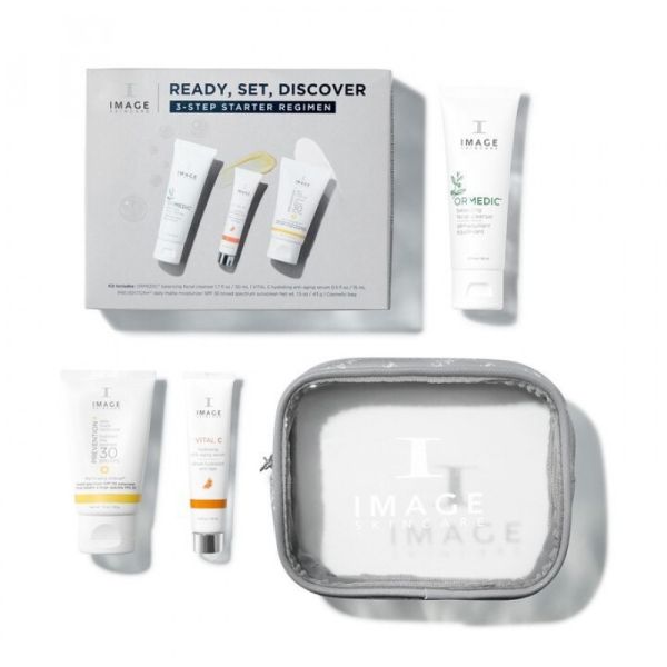 Image Skincare Facial Set Ready. Set. Discover Стартовий набір для обличчя