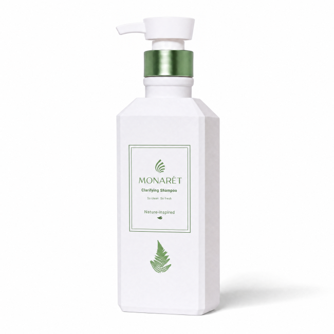 MONARET Clarifying Shampoo Очищувальний шампунь для жирної шкіри голови 380ml 