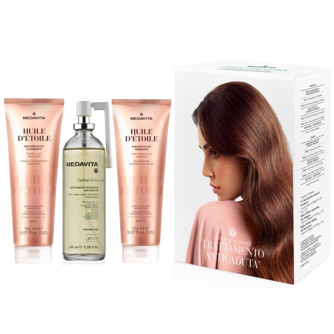 Medavita – Набір для профілактики та боротьби із випадінням волосся / Lotion Concentrée & Huile D'etoile