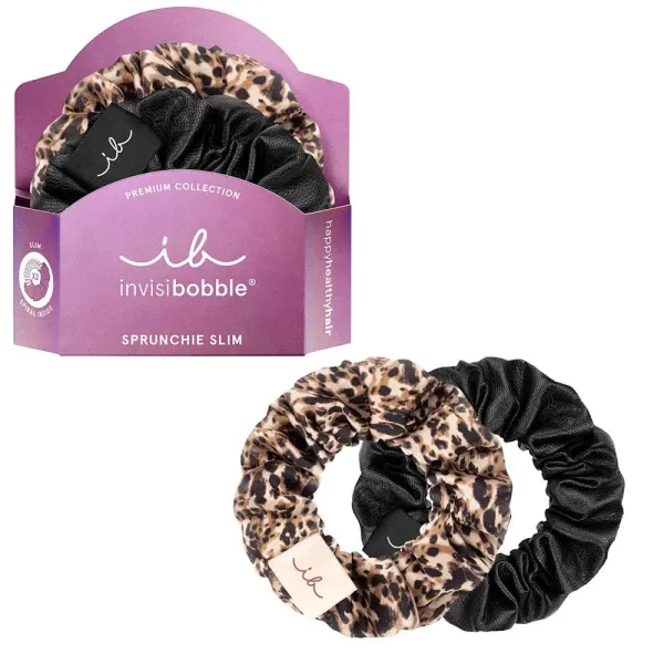 invisibobble Резинка-браслет для волосся   SPRUNCHIE SLIM PREMIUM New Black