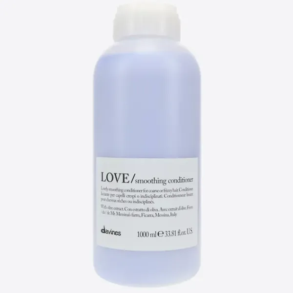 LOVE smoothing Conditioner Кондиціонер для розгладження неслухняного та хвилястого волосся Essential Haircare Davines, 1000 мл 