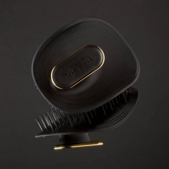 Manta Brush Black/Gold Щітка для волосся чорна