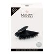 Manta Brush Black/Gold Щітка для волосся чорна