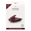 Manta Brush Burgundy/Rose Gold Щітка для волосся бургундія