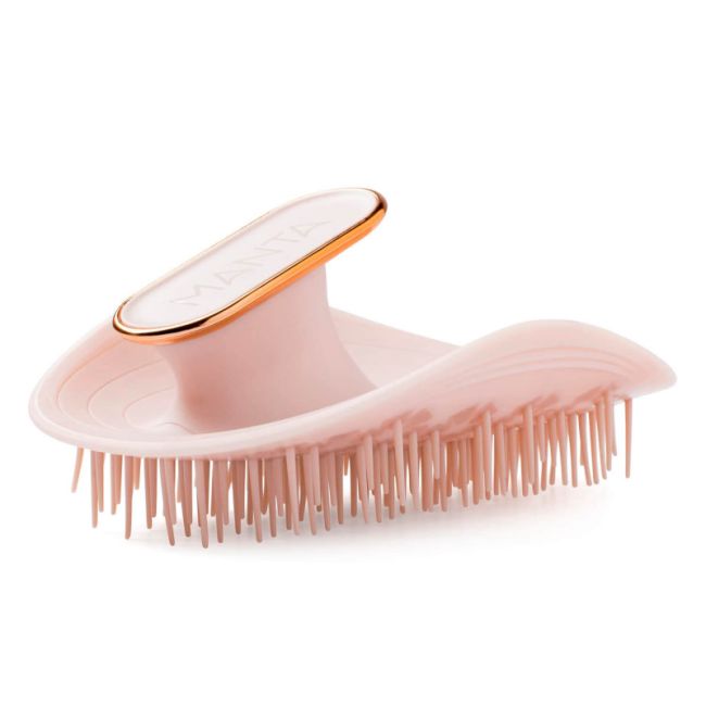 Manta Brush Pink/Rose Gold Щітка для волосся рожева