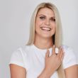 Manta Brush White/Rose Gold Щітка для волосся біла