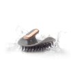 Manta Pulse Brush Grey Масажна щітка для волосся сіра з тримачем