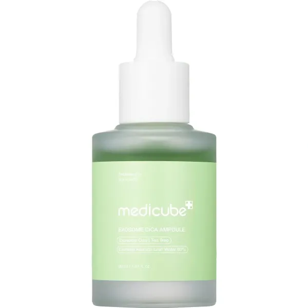 Medicube - Заспокійлива сироватка з екзосомами центели та чайним деревом Exosome Cica Ampoule, 30 мл