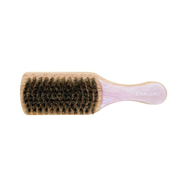 Emi Jay Mini Boar Bristle Brush in Tortoise Міні щітка для волосся