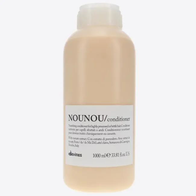 NOUNOU Conditioner Живильний кондиціонер для пошкодженого та ламкого волосся Essential Haircare Davines, 1000 мл