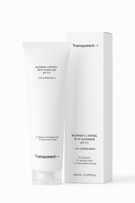 Transparent Lab Blemish Control BHA Cleanser Засіб для глибокого очищення зрілої шкіри та схильної до акне