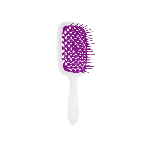 Janeke Superbrush Щітка супербраш біла з фіолетовим