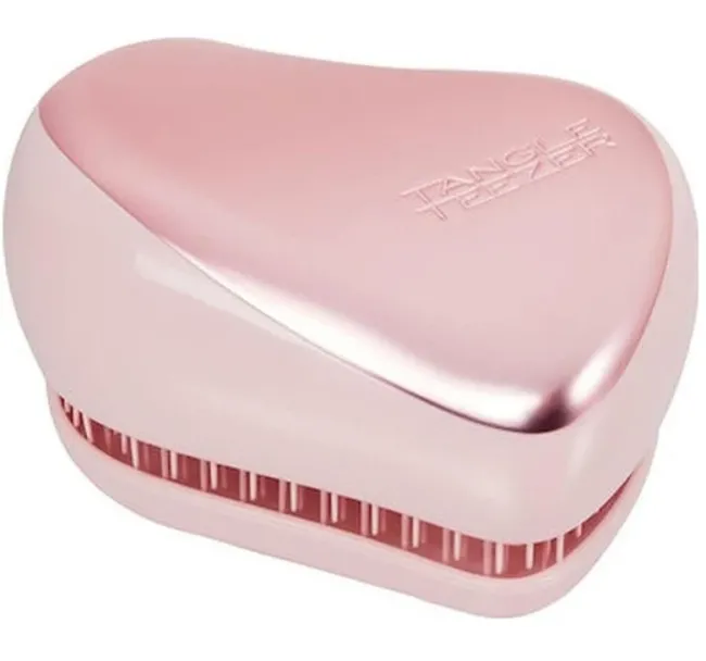 Tangle Teezer Compact Styler Pink Matte Chrome