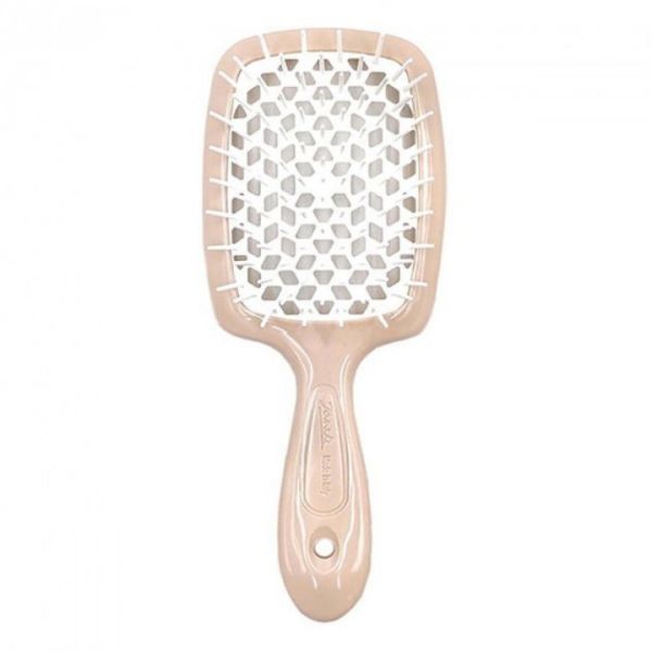 Janeke Superbrush Small Щітка супербраш біло-рожева