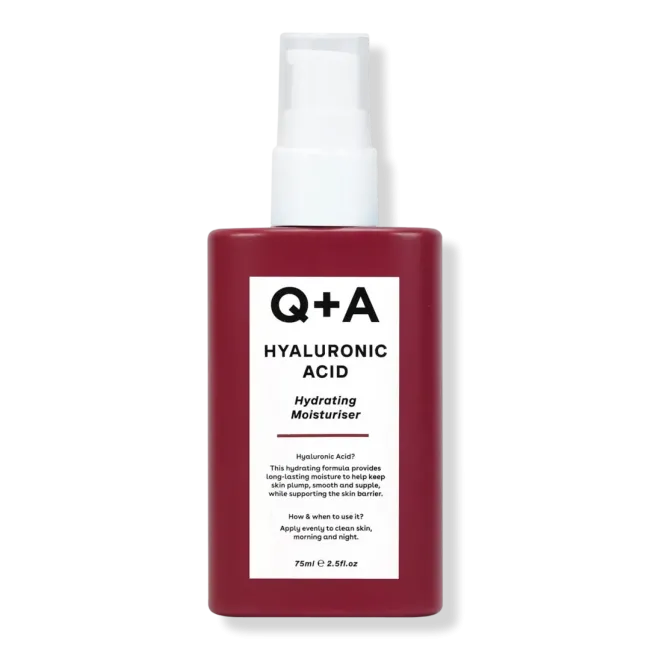 Q+A – Hyaluronic Acid Hydration Moisturiser – Зволожуючий крем з гіалуроновою кислотою