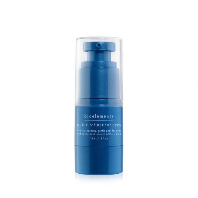Bioelements Quick Refiner for Eyes Делікатний гель з кислотами AHA для шкіри навколо очей