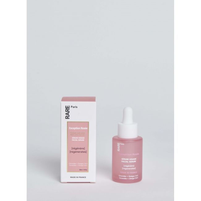 RARE Paris Exception Rosée Regenerating Face Serum Відновлююча сироватка для обличчя з церамідами, Омега 3 та 6