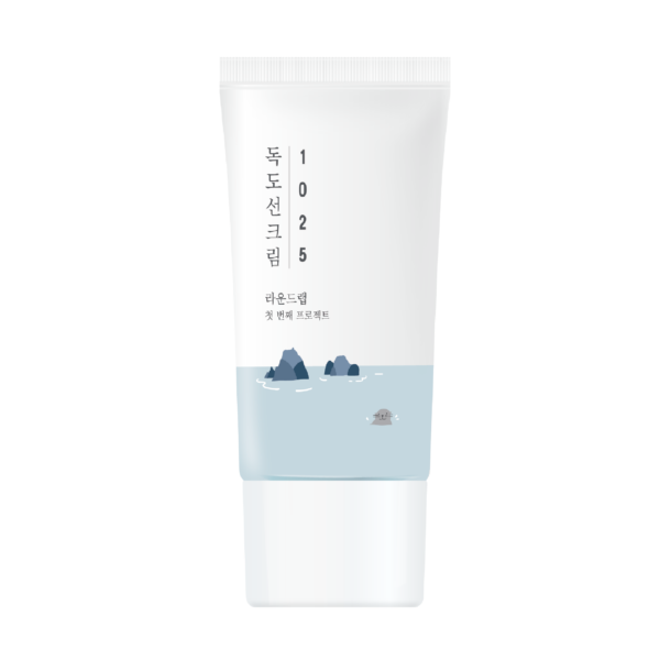 Сонцезахисний крем з морською водою ROUND LAB 1025 Dokdo Sunscreen 50 ml
