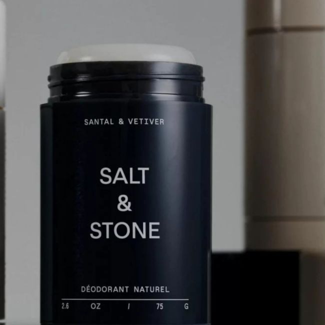 Salt & Stone Natural Deodorant Santal & Vetiver Formula №2 (Sensitive Skin) Натуральний дезодорант для чутливої шкіри з ароматом сандалового дерева та ветиверу