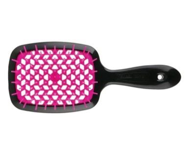 Janeke Superbrush small щітка для волосся чорна-малина