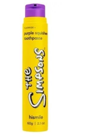 Hismile The Simpsons Purple Squishee Toothpaste