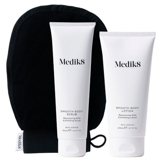 SMOOTH BODY EXFOLIATING KIT Medik8 – Набір для ексфоліації тіла