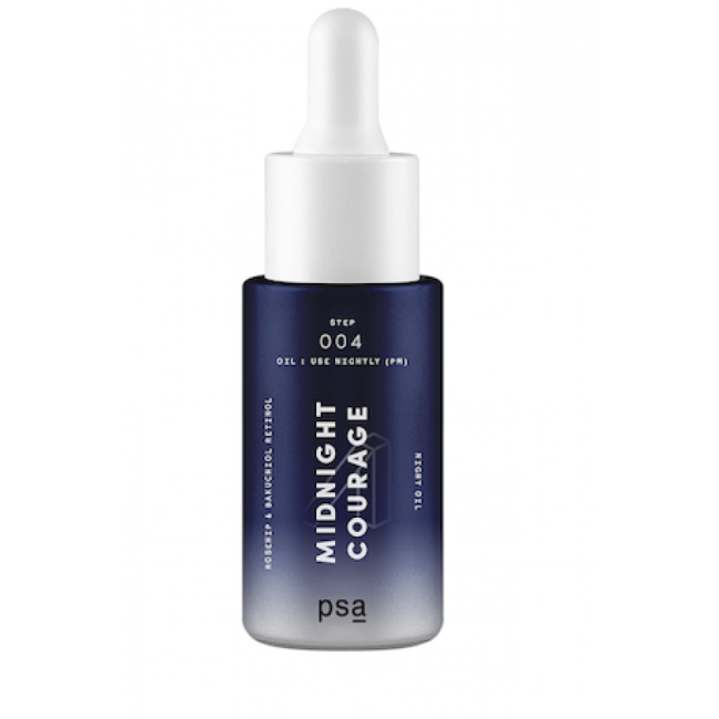  PSA Midnight Courage Rosehip and Bakuchiol Retinol Night Oil Нічне масло з ретинолом 