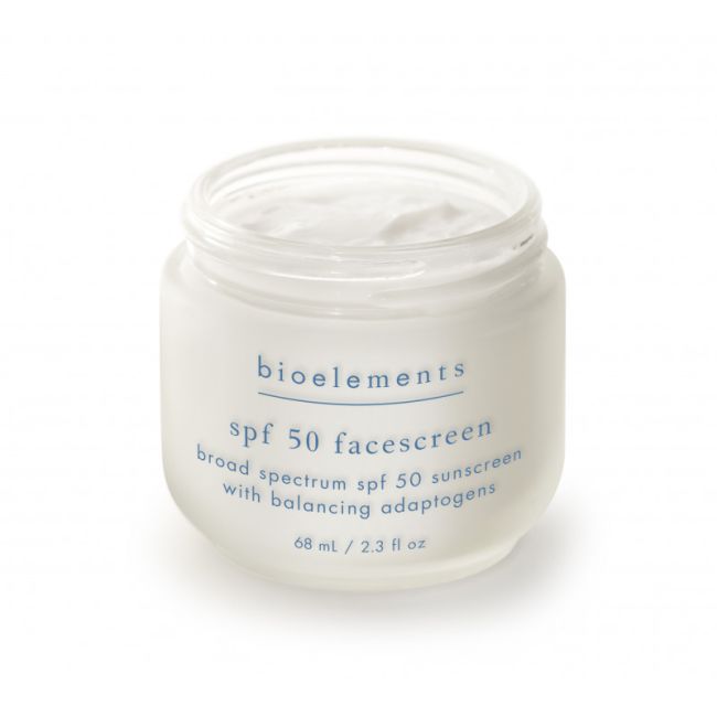 Bioelements SPF 50 FaceScreen Сонцезахисний крем для шкіри SPF 50