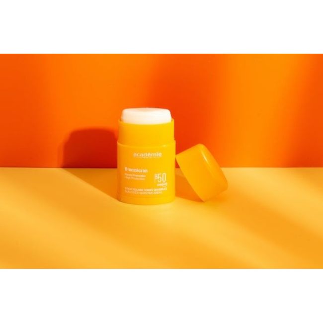 Academie Bronzecran Sun Stick Sensitive Areas SPF 50+ Сонцезахисний стік для чутливих зон
