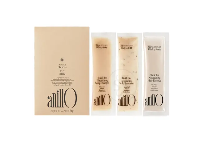 Тестери засобів ANILLO Black Tea Nourishing Kit