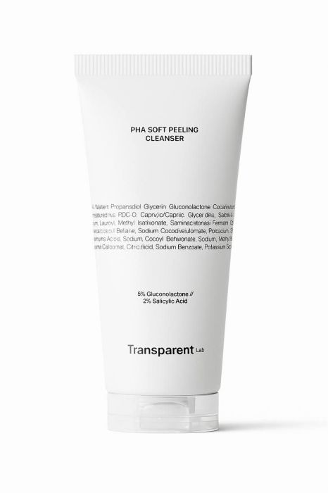 Transparent Lab PHA Soft Peeling Cleanser Очищуючий засіб для обличчя з ефектом пілінгу