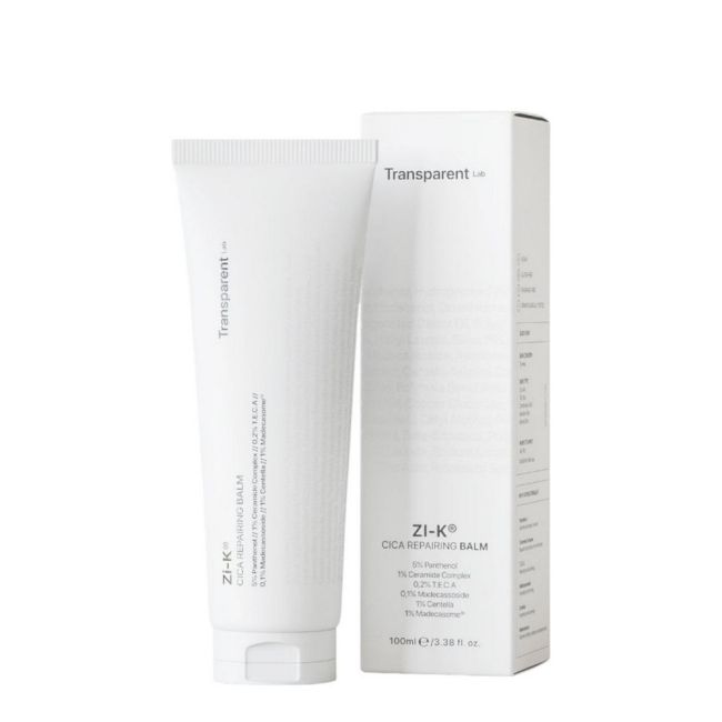 Transparent Lab ZI-K® CICA REPAIRING BALM Відновлюючий бальзам для обличчя з екстрактом центели