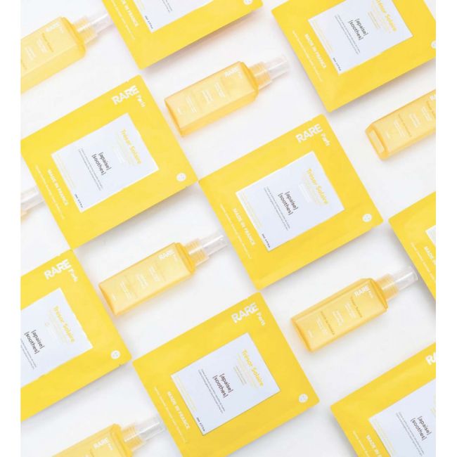 RARE Paris Box of 5 Trésor Solaire Soothing Face Mask Набір з п'яти заспокійливих масок для обличчя з Вітаміном Е та екстрактом арніки