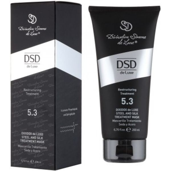 DSD de Luxe Steel and Silk Treatment Mask Відновлююча маска Сталь і шовк 5.3