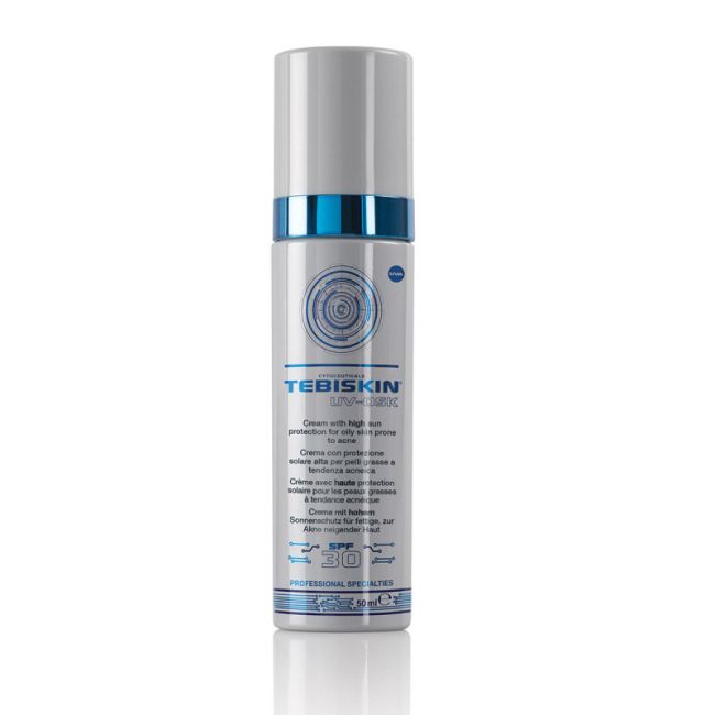 Tebiskin UV-Osk Cream SPF 30+ Сонцезахисний крем для жирної та проблемної шкіри