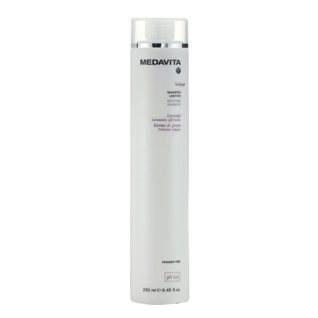 Medavita – Заспокійливий шампунь для чутливої шкіри голови / Velour Shampoo Lenitivo